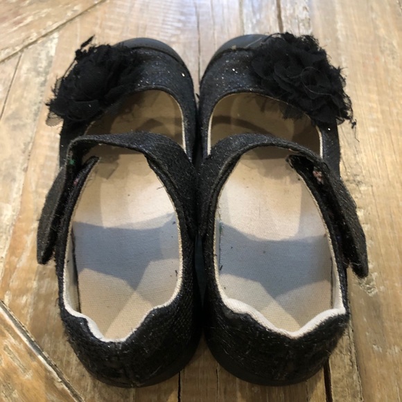 black sparkle mary janes